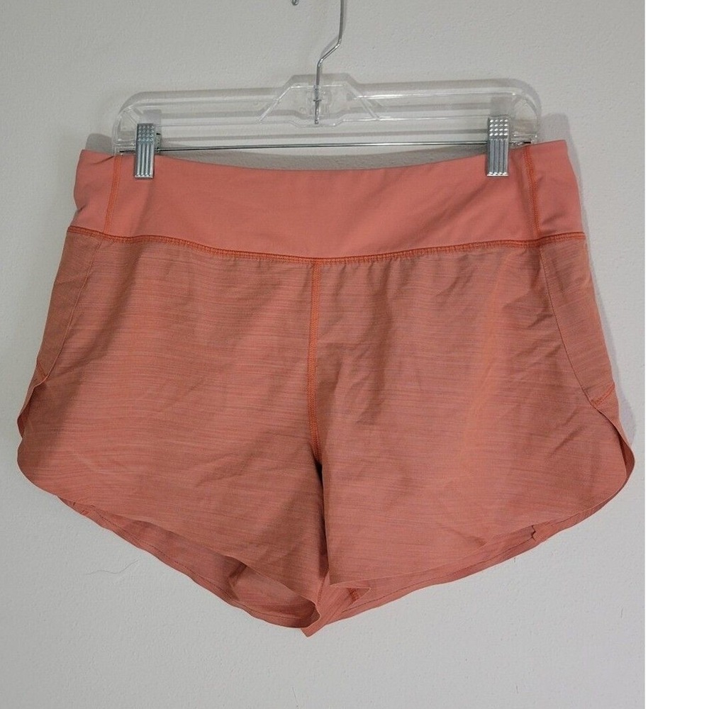 ATHLETA WOMEN SIZE L  Coral Peach Active Shorts